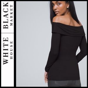 NWOT WHBM Off-Shoulder Top